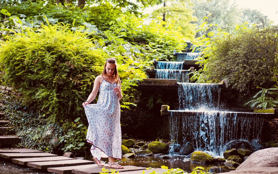 Planten un Blomen Park in Hamburg