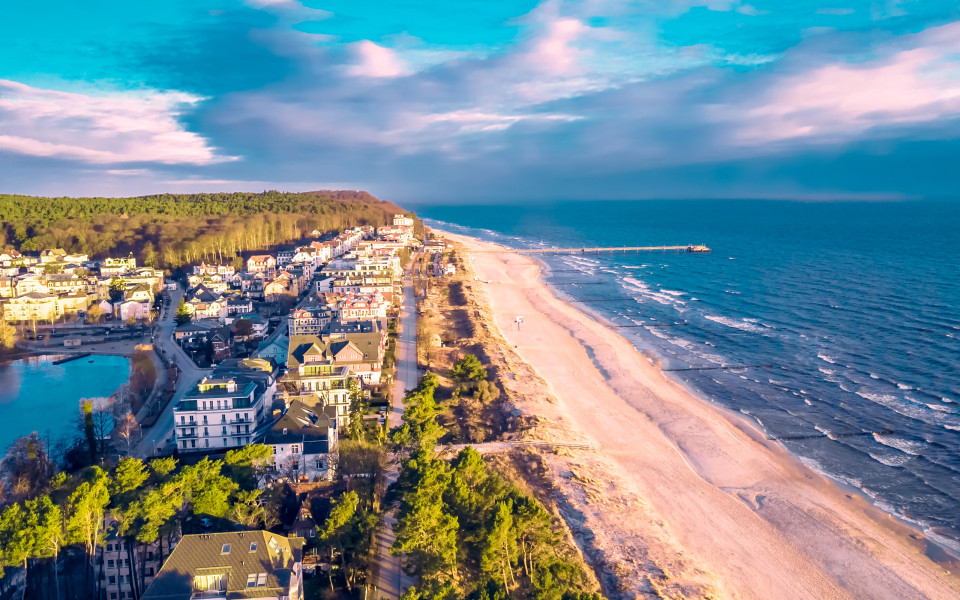 Insel Usedom in der Ostsee