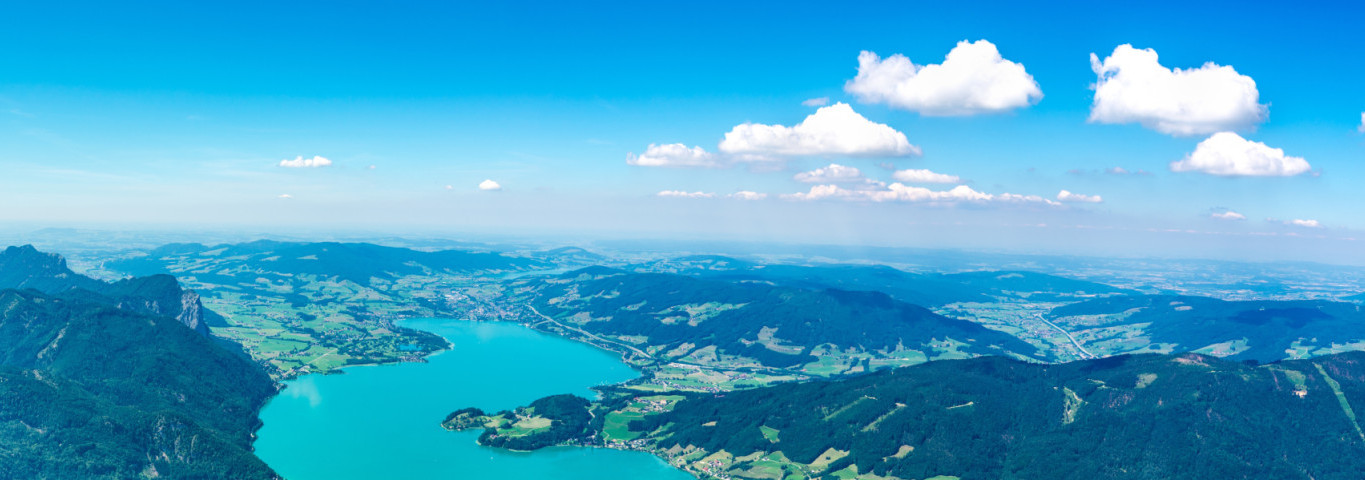 Schafberg bei Sankt Wolfgang im Salzkammergut, Österreich