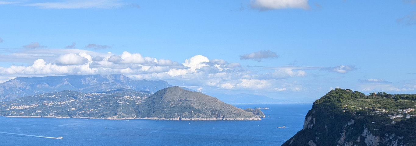 Ausblick vom Sonnenberg in Capri